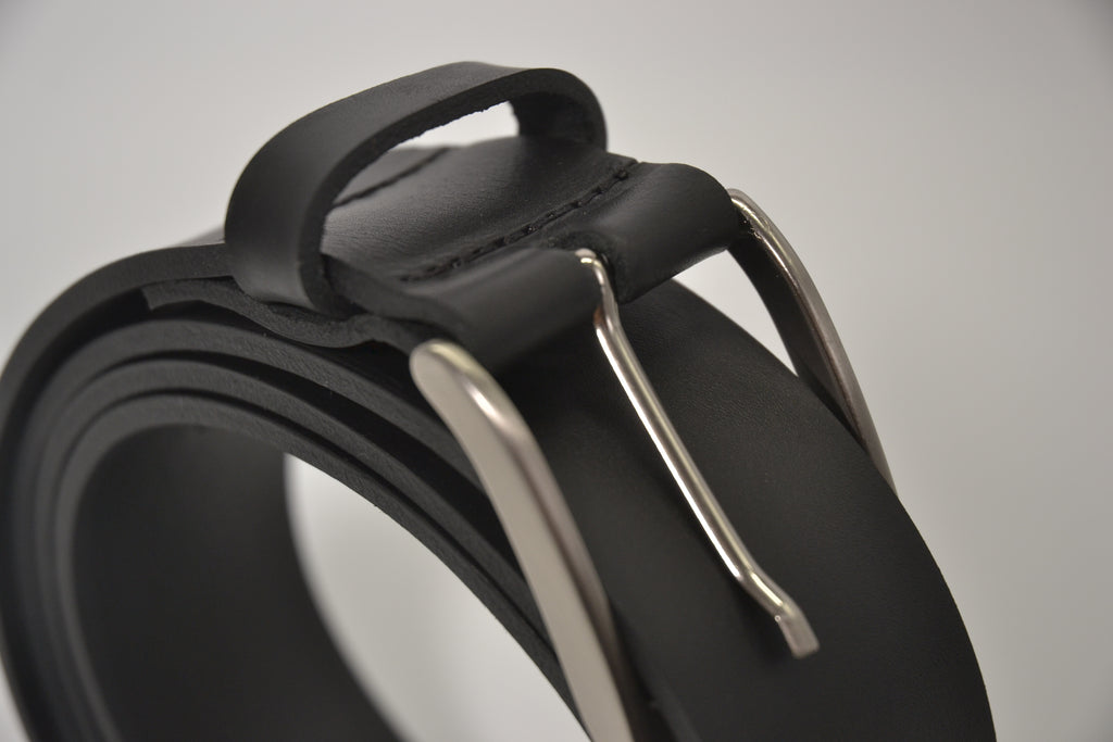 Cintura Nera in Cuoio